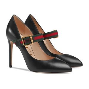 Gucci: Sylvie leather heels